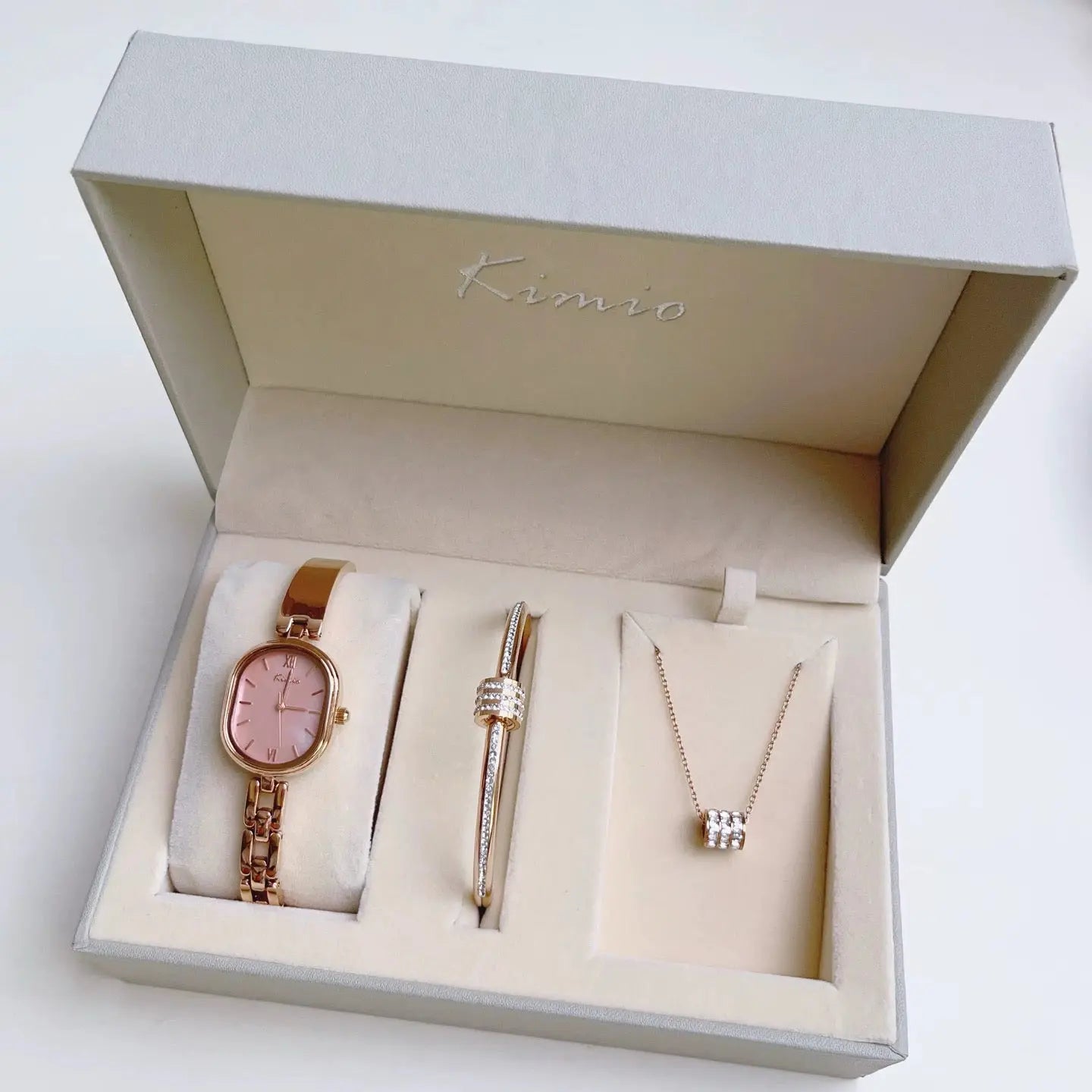 Women's Watch Set Model KM665S - Rose Gold My Store