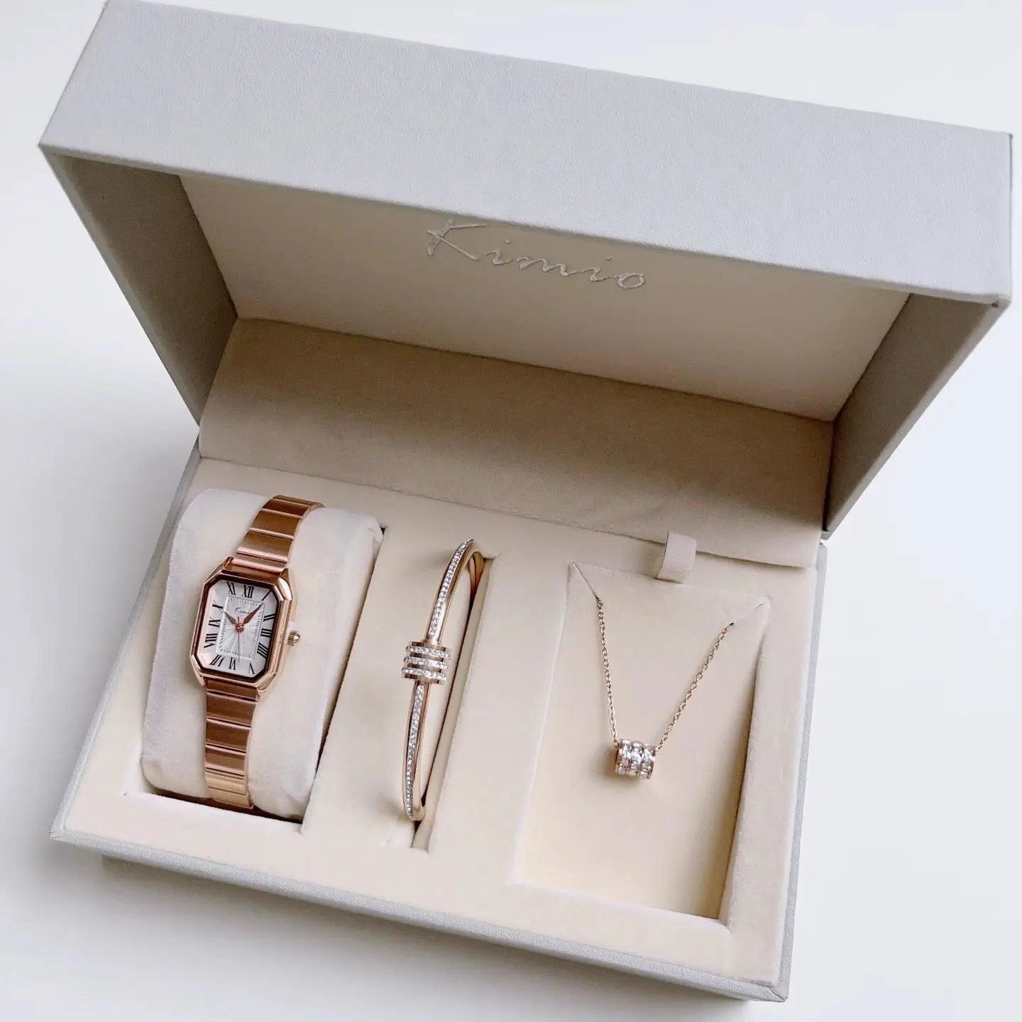 Women's Watch Set Model KM664S - Rose Gold My Store