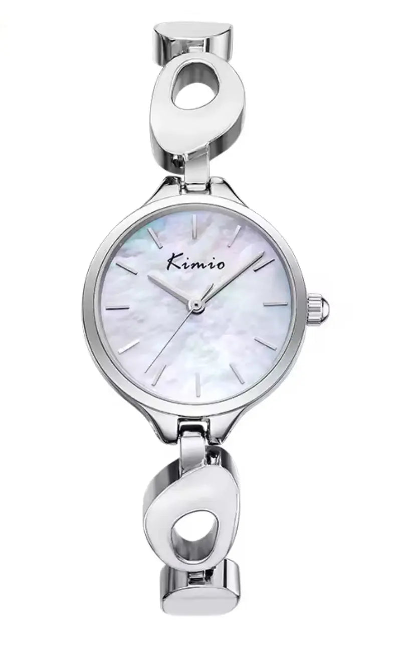 Women's Watch Set Model KM663S White My Store