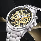 EYKI  EYK011M Business Quartz Watch -Silver | Gold My Store