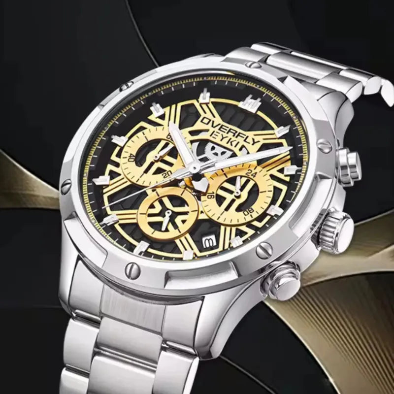EYKI  EYK011M Business Quartz Watch -Silver | Gold My Store
