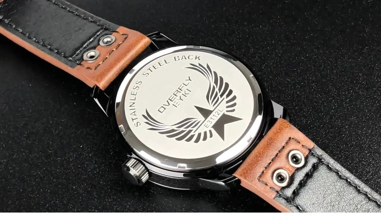 Men’s Quartz Analog Leather Wristwatch - Brown My Store