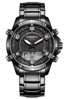 Digital Sports Wristwatch for Men – Black OverflyEyki