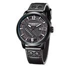 Men’s Quartz Analog Leather Wristwatch - Black My Store