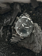 Digital Sports Wristwatch for Men – Black OverflyEyki