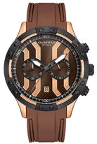 Men’s Quartz Wristwatch – Luxury Sport Brown OverflyEyki
