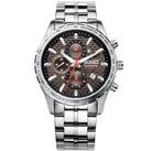 JIUSKO Men’s Luxury Dive Watch – 100M Waterproof, Sapphire Crystal glass (brown) OverflyEyki