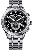 Men’s Diver Watch – tachymeter, chronograph watch, Sapphire Crystal, Water resistant OverflyEyki