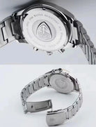 Men’s Diver Watch – Stainless Steel, Chronograph, Waterproof OverflyEyki