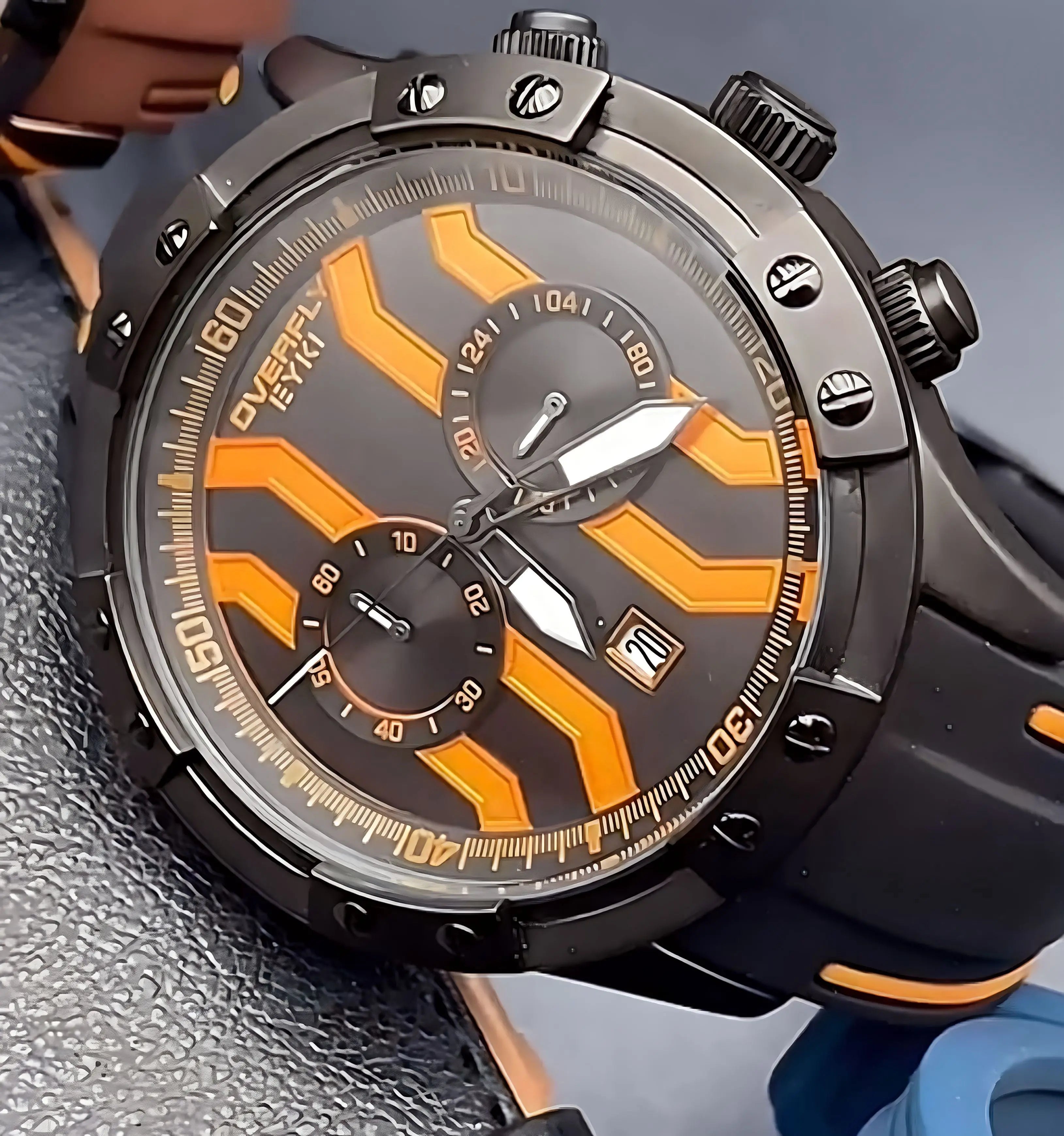 Men’s Quartz Wristwatch – Luxury Sport OverflyEyki