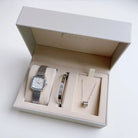 Women's Watch Set Model KM668S - Silver My Store