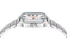 Women's Watch Set Model KM664S  - Silver on white background.