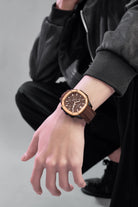 Luxury Men’s Analog Chronograph Sport Watch - Brown My Store